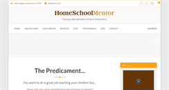 Desktop Screenshot of homeschoolmentor.com