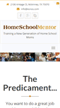 Mobile Screenshot of homeschoolmentor.com